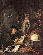 Painter in his Studio Gerard Dou